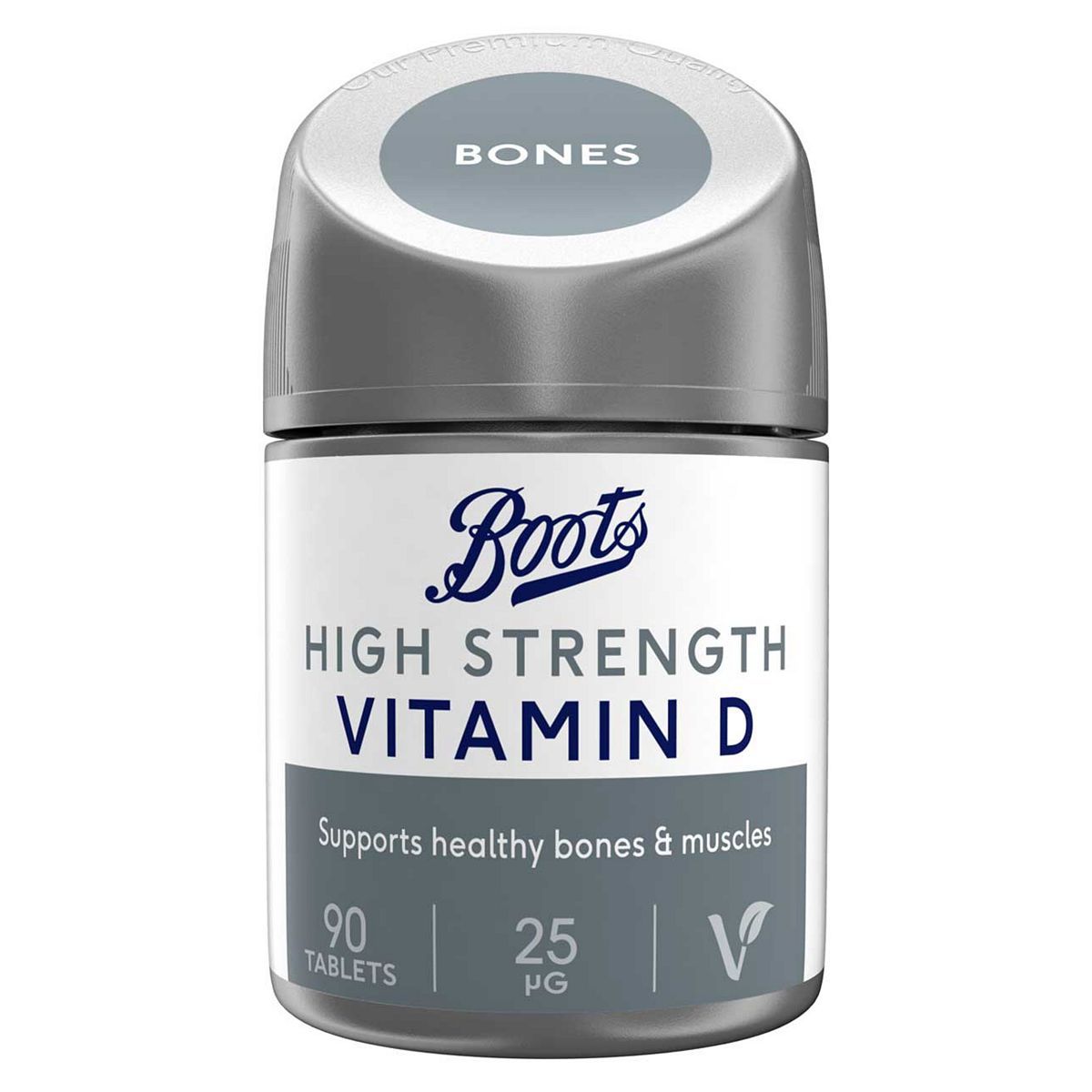 Boots High Strength Vitamin D 25 µg Food Supplement 90 Tablets - McGrocer
