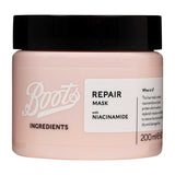 Boots Ingredients Repair Hair Mask With Niacinamide 200ml - McGrocer