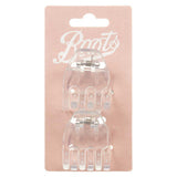 Boots Jaw Clips Clear Small 2s - McGrocer