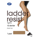 Boots Ladder Resist 10 Denier Tights 1 pair pack Nude Small - McGrocer
