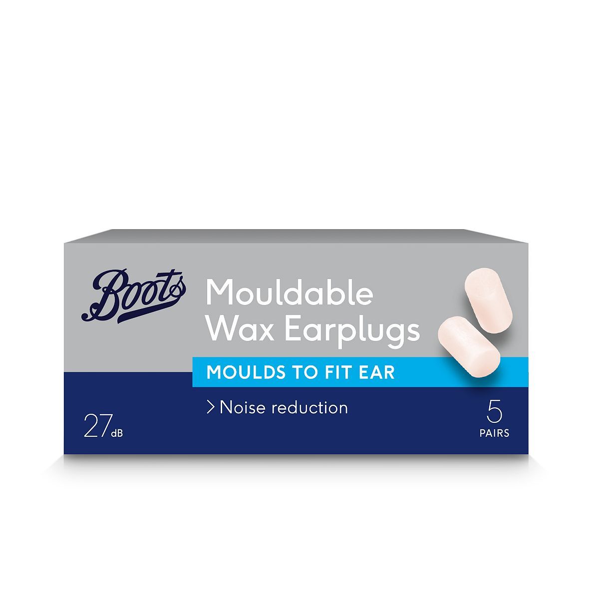 Boots Mouldable Wax Earplugs - 5 Pairs - McGrocer