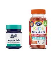 Boots Multi-vits Omega Gummies and Vapour Rub Bundle - McGrocer