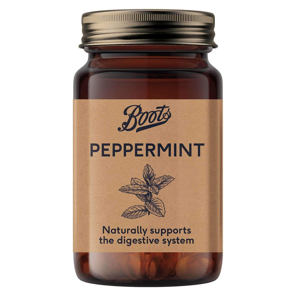 Boots Naturals Peppermint 60 Capsules - McGrocer