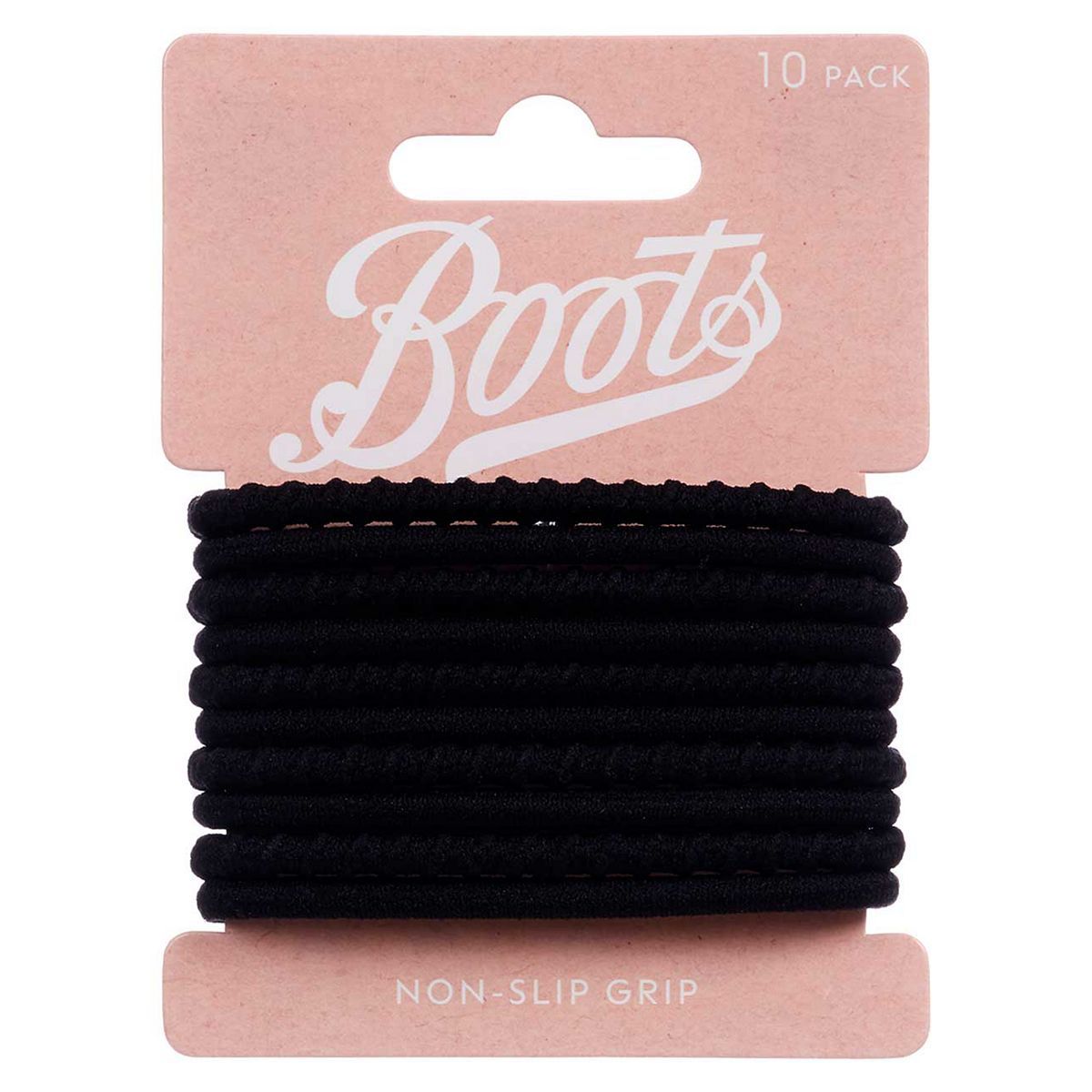 Boots ponyband textured non-slip black 10s - McGrocer