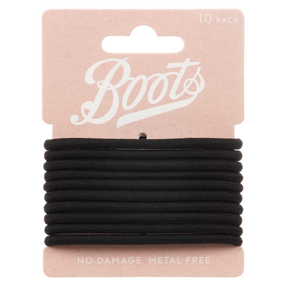 Boots ponybands thick black 10s - McGrocer