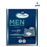 Boots Staydry Men Extra Pads - 80 Pads (8 Pack Bundle) - McGrocer