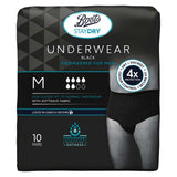 Boots Staydry Underwear Black - Engineered for Men - Medium - 10 pairs - McGrocer