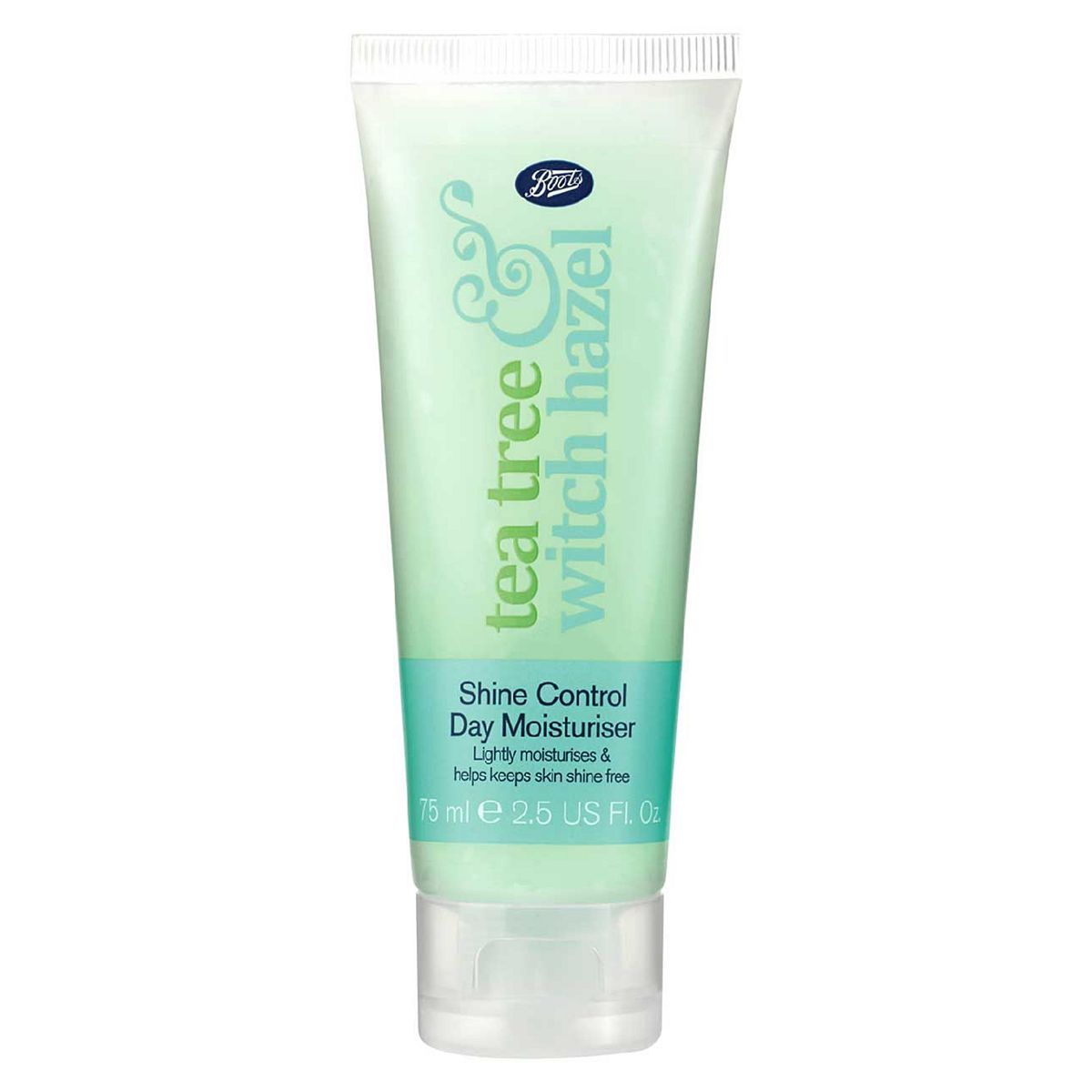 Boots Tea Tree & Witch Hazel Shine Control Day Moisturiser 75ml - McGrocer