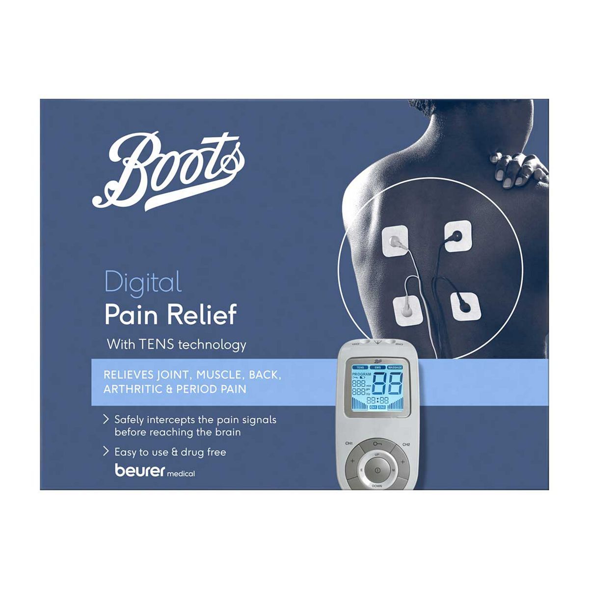 Boots TENS Digital Pain Relief - McGrocer