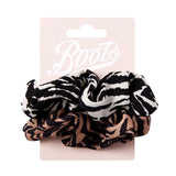 Boots Zebra Print Scrunchies 2 pk - McGrocer