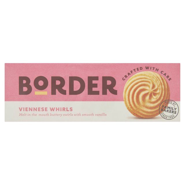 Border Biscuits Light and Buttery Viennese Whirls 150g - McGrocer