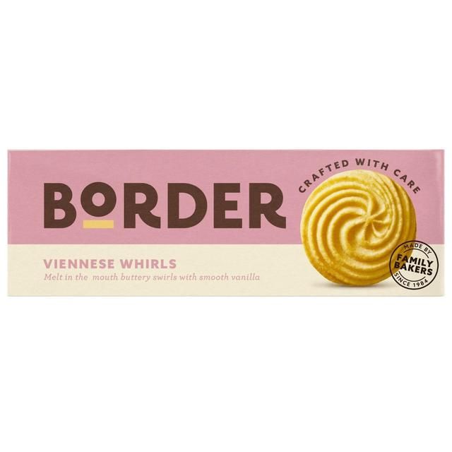 Border Biscuits Light and Buttery Viennese Whirls 150g - McGrocer