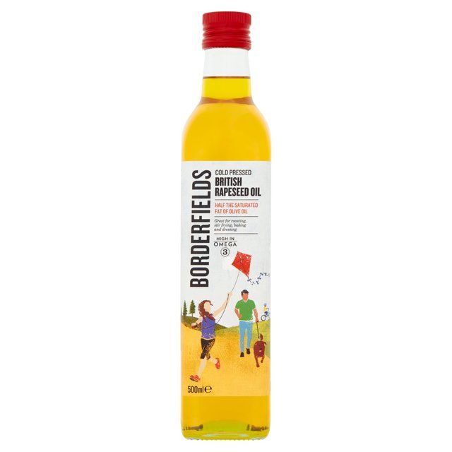 Borderfields Cold Pressed Rapeseed Oil 500ml - McGrocer