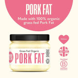 Borough Broth Co 100% Organic Pork Fat 250g - McGrocer