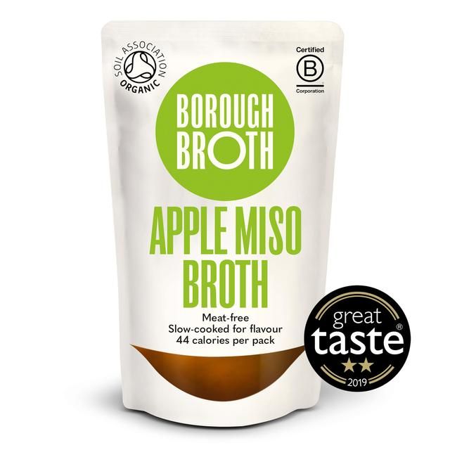 Borough Broth Organic Apple Miso & Seaweed Broth   324g - McGrocer