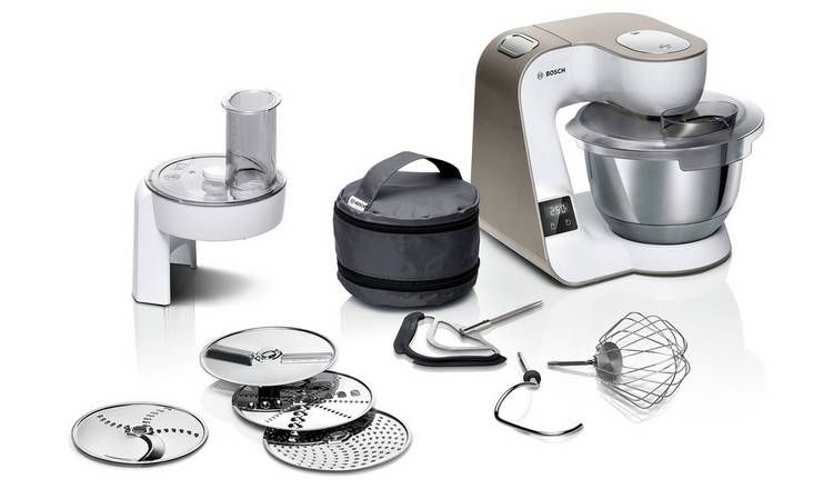Bosch MUM5XW10GB CreationLine Stand Mixer & Built-In Scale - McGrocer