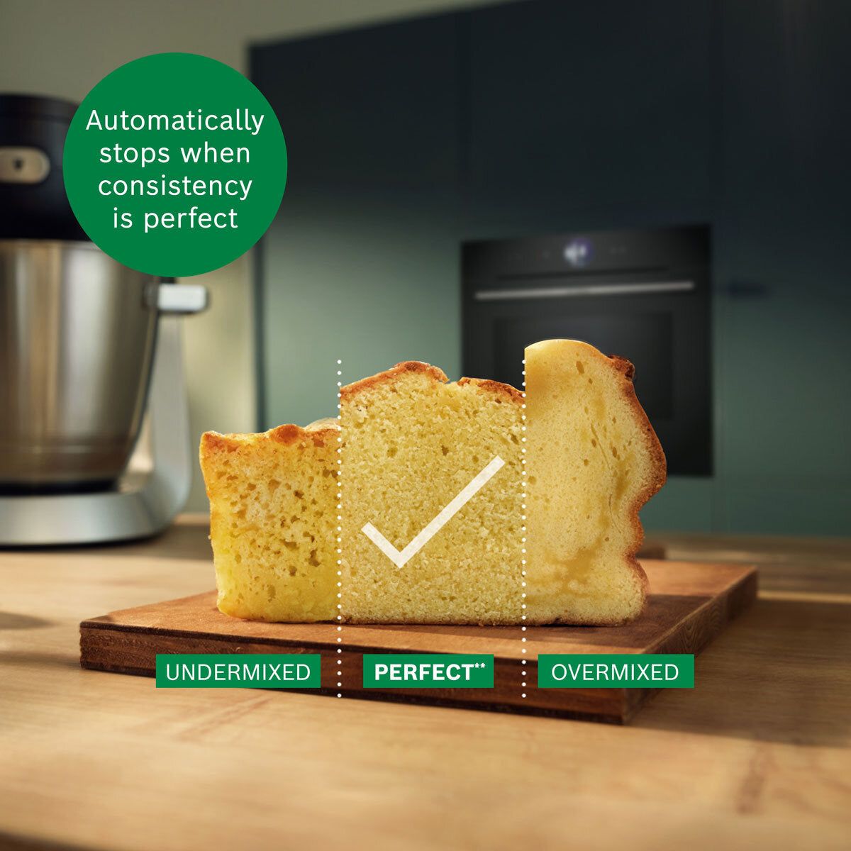 Bosch Series 6 Intelligent Sensing Integrated Scale Stand Mixer, MUMS6ZM00G - McGrocer