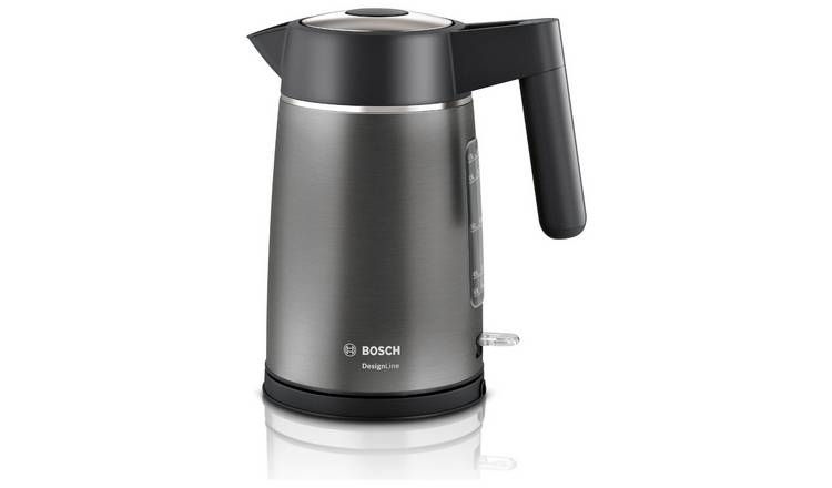 Bosch TWK5P475GB Designline Ergo Kettle - Anthracite - McGrocer