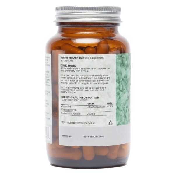 Botanycl Vegan Vitamin D3 - 60 Capsules - McGrocer