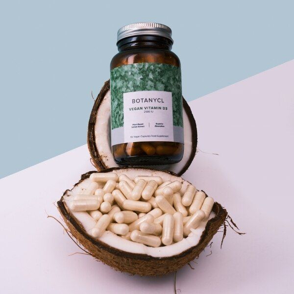 Botanycl Vegan Vitamin D3 - 60 Capsules - McGrocer