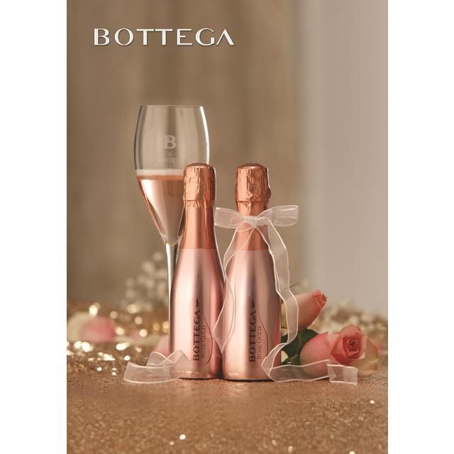 Bottega Rose Gold Sparkling Wine 20cl - McGrocer