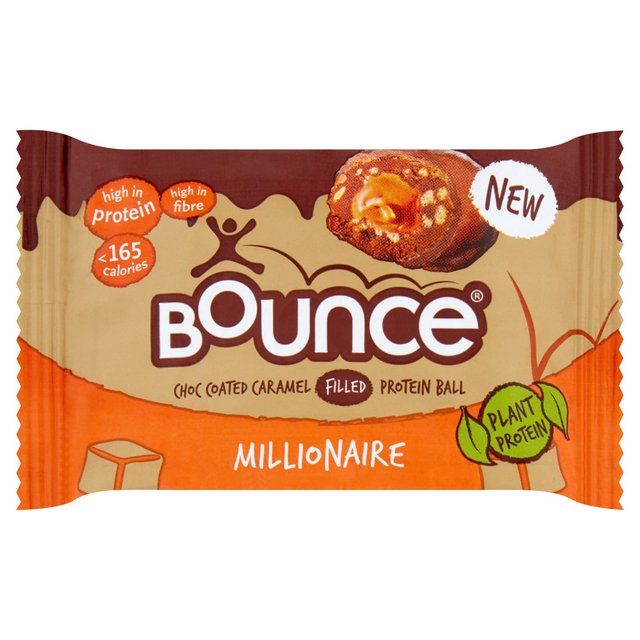 Bounce Dipped Caramel Millionaire Protein Ball 40g - McGrocer