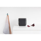 Brabantia 3 Litre Grey Sort & Go Waste Bin