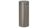 Brabantia 30 Litre Touch Top Waste Bin - Dark Grey