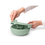 Brabantia Make & Take Salad Bowl 1.3L Jade Green