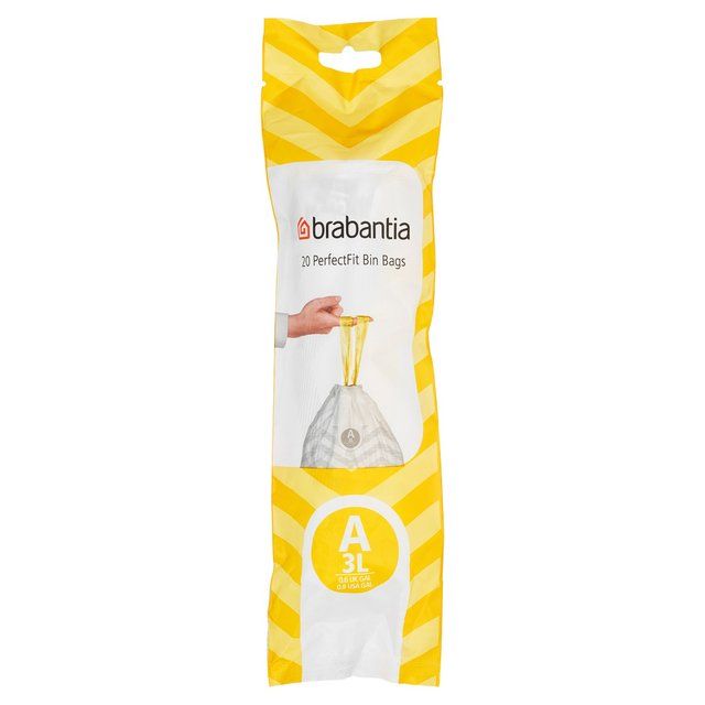 Brabantia Smartfix A 3L Bin Liners 20 per pack