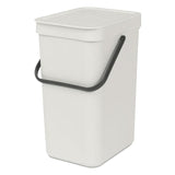 Brabantia Sort & Go Waste Bin 12L Light Grey