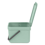 Brabantia Sort & Go Waste Bin 6L Jade Green
