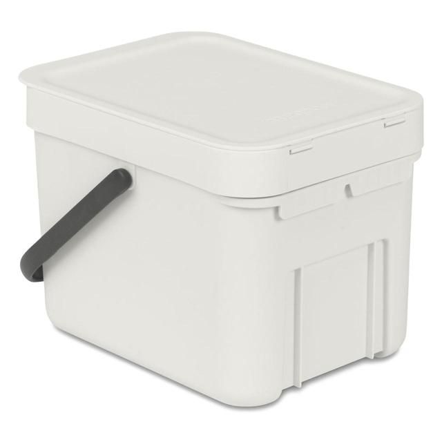 Brabantia Sort & Go Waste Bin 6L Light Grey