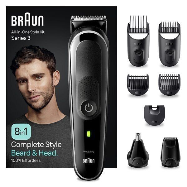 Braun All in One Style Kit Series3 MGK3440 8in1 Beard & Hair