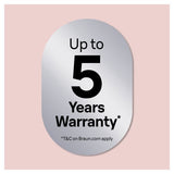 Braun Silk-épil 9 9-890 Epilator for Women, White/Rose Gold