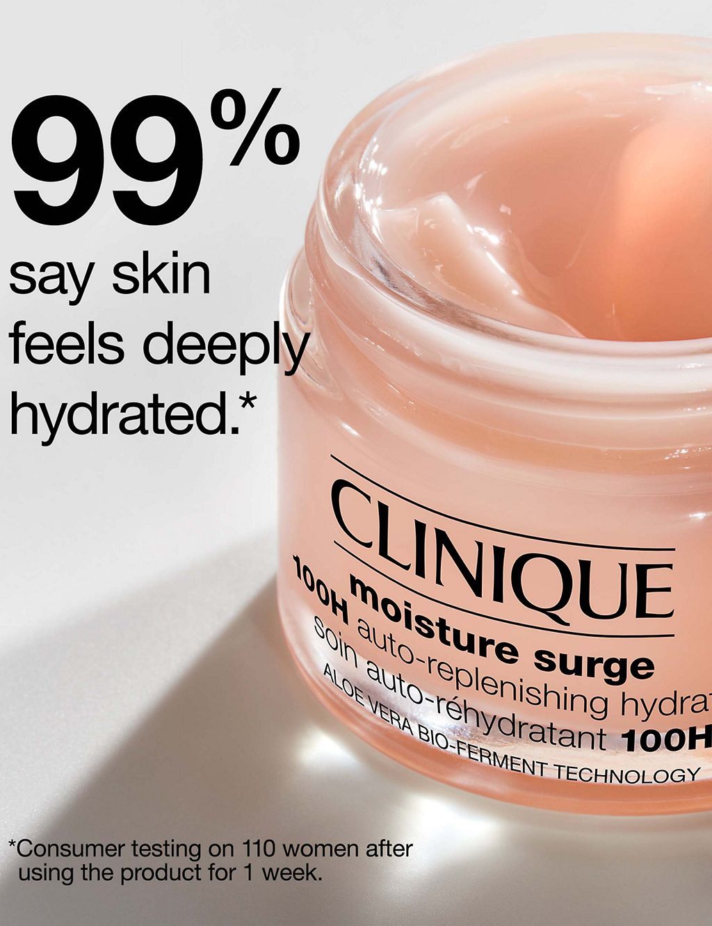 Breast Cancer Campaign: Limited Edition Moisture Surge™ 100H Auto-Replenishing Hydrator 50ml