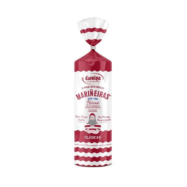 Brindisa Daveiga Spanish Butter Biscuits Marineiras 200g