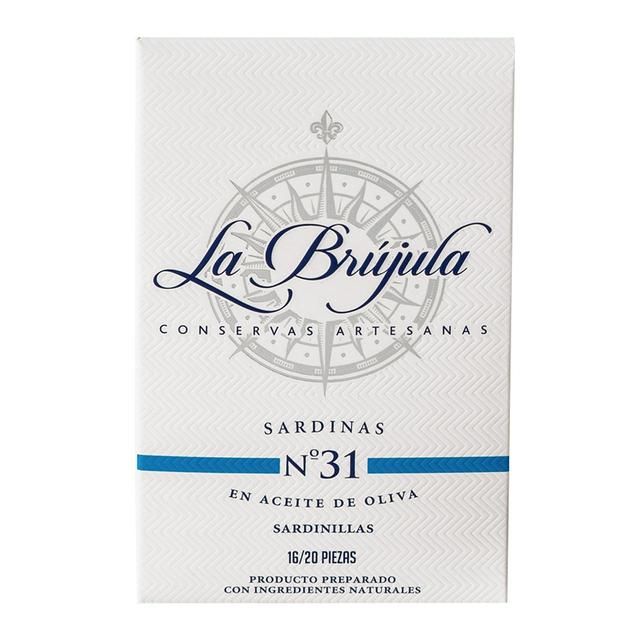 Brindisa La Brújula Galician Small Sardines Sardinillas 118g