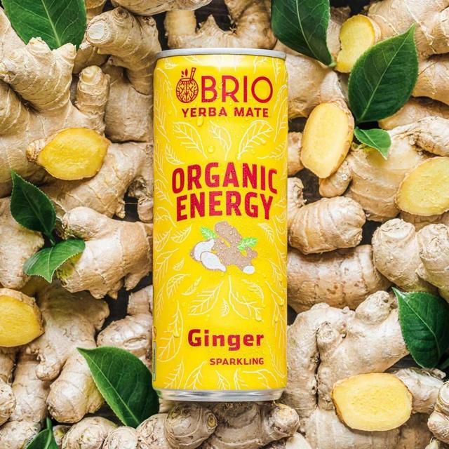 BRIO Organic Energy Drink Ginger 250ml