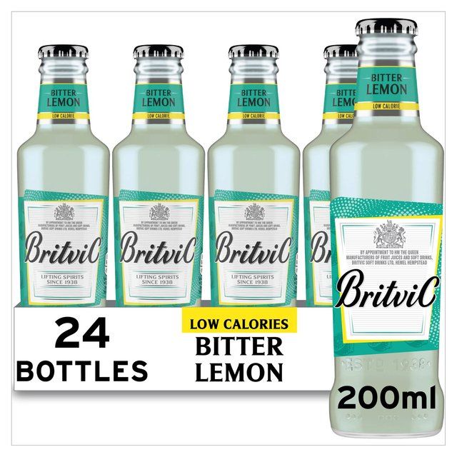 Britvic Bitter Lemon 24 x 200ml