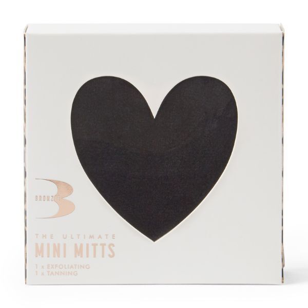 Bronzie Mini Fake Tanning Mitts Tanning and Exfoliating