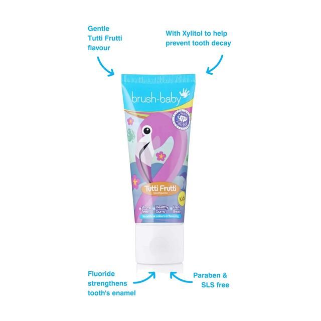 Brush-Baby Tutti Frutti Toothpaste 3-6 Yrs 50ml