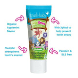 Brush-Baby WildOnes Organic Applemint Toothpaste 50ml