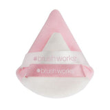 Brushworks Triangular Powder Puff Duo