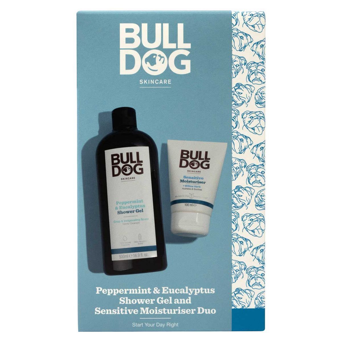 Bulldog Peppermint Shower Gel & Sensitive Duo