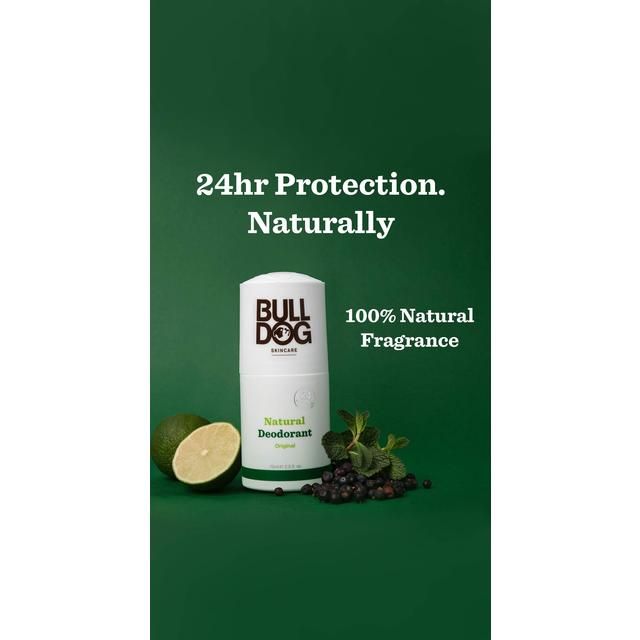 Bulldog Skincare Natural Deodorant Roll-On Original 75ml