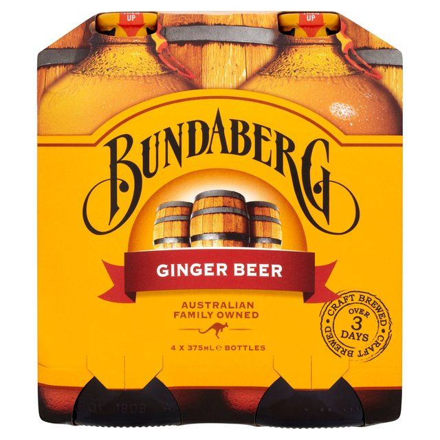 Bundaberg Australian Ginger Beer 4 x 375ml