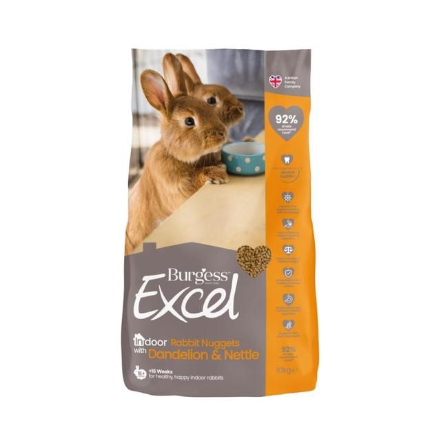 Burgess Excel Indoor Rabbit Nuggets 10kg