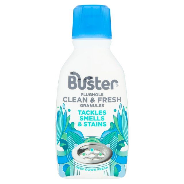 Buster Plughole Sanitiser Foaming Granules 300g