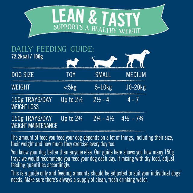 Butcher's Lean & Tasty Dog Food Trays   12 x 150g